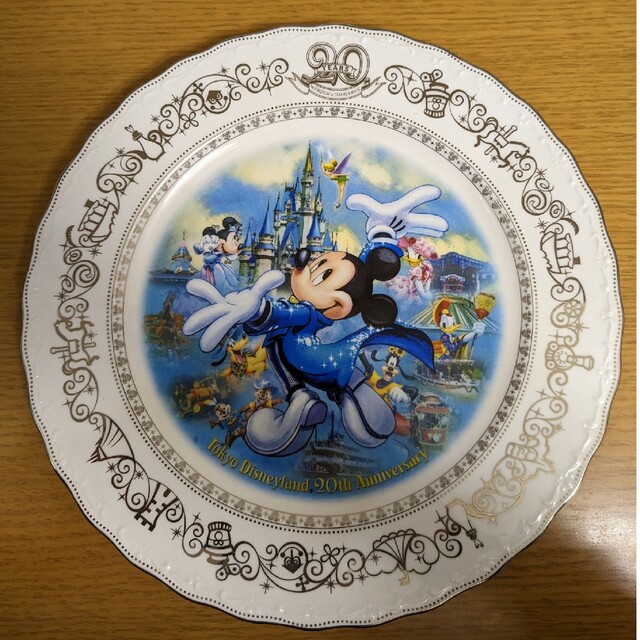 Disney 東京ディズニーランド 20周年記念 デコレーション用 絵皿の通販 by みぞ's shop｜ディズニーならラクマ