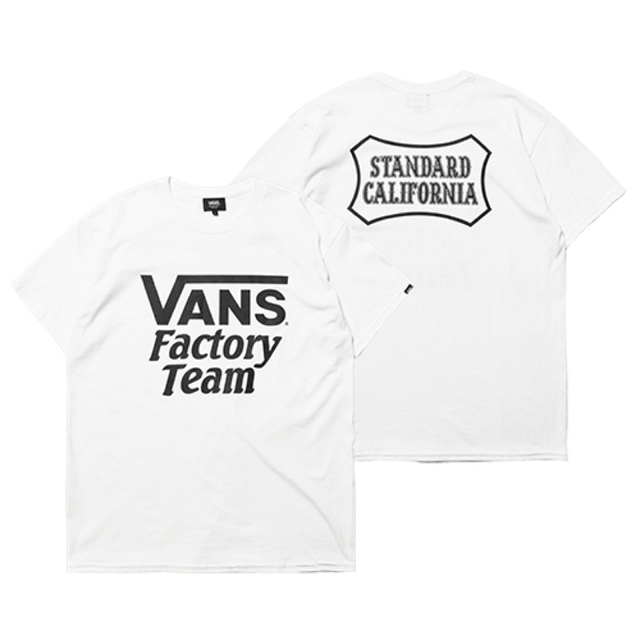 ヴァンズStandardCalifornia VANS 20周年記念限定Tシャツ 白 M