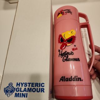 ヒステリックミニ(HYSTERIC MINI)のヒスミニ　激レア　アラジンコラボ　ガラス製卓上用魔法瓶　水筒　Aladdin(水筒)