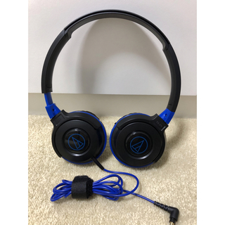 audio-technica - ポータブルヘッドホンaudio−technica ATH-S100 ブルー
