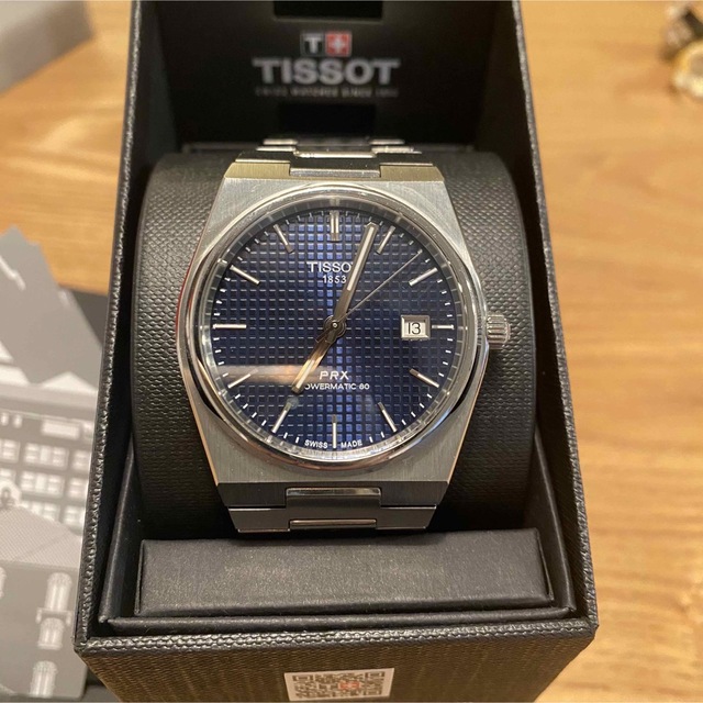 腕時計(アナログ)tissot prx 自動巻