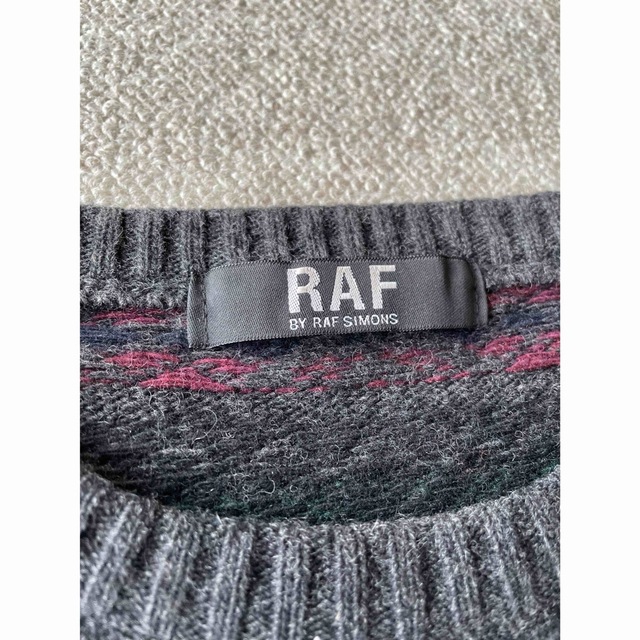 RAF BY RAF SIMONS ラフバイラフシモンズ フェアアイル ニット 2