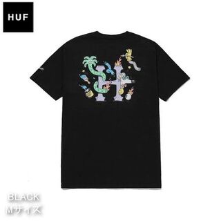 ハフ(HUF)の新品 HUF STEVEN HARRINGTON Hロゴ 半袖Tシャツ M(Tシャツ/カットソー(半袖/袖なし))