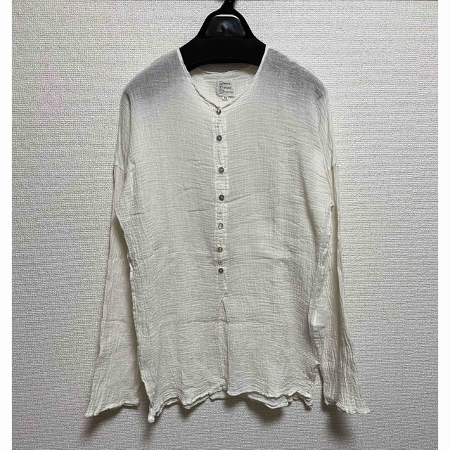 Plage(プラージュ)のplage＊アトリエフランセSP HENLY NECK L/SL シャツ レディースのトップス(シャツ/ブラウス(長袖/七分))の商品写真