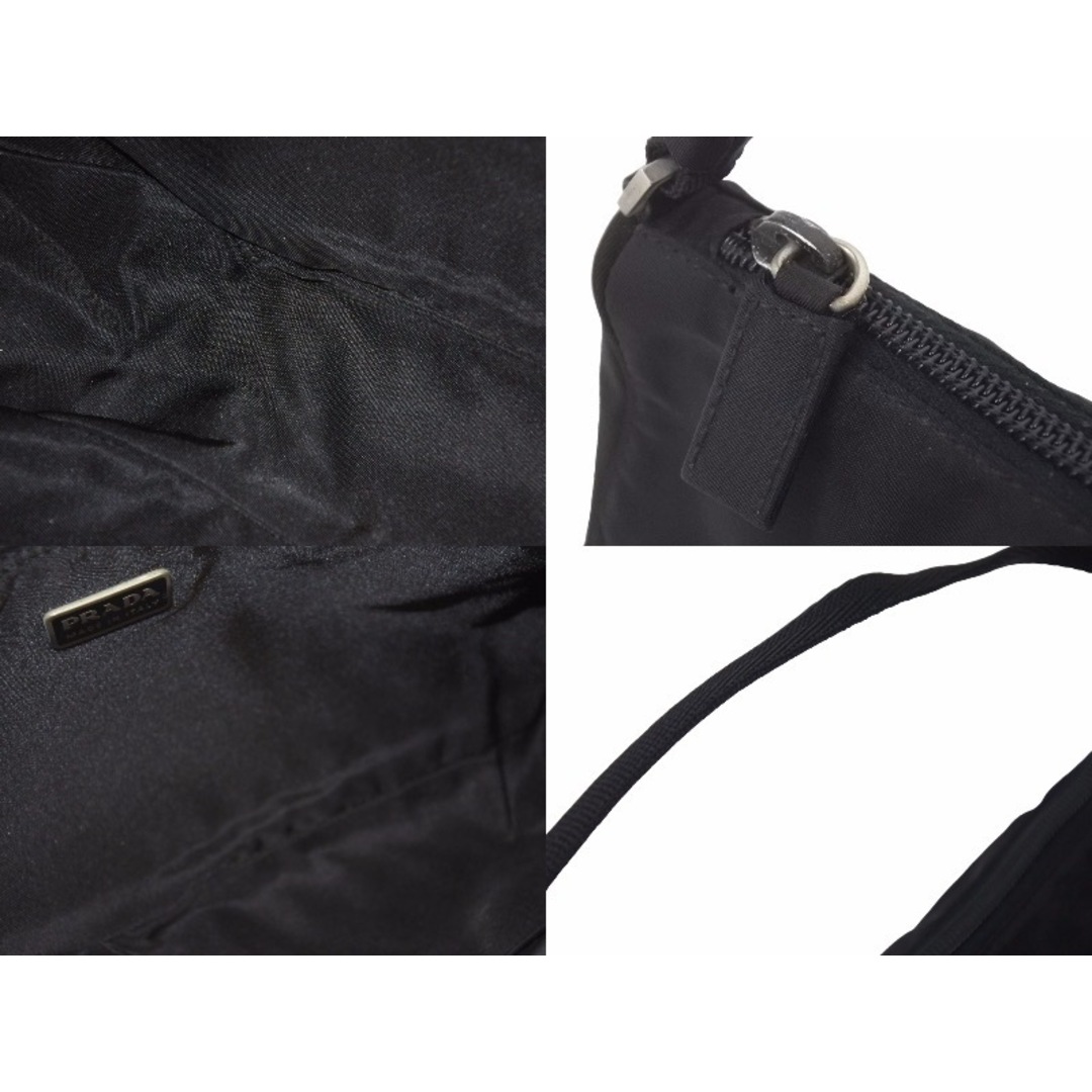 PRADA - PRADA プラダ アクセサリーポーチ NERO ハンドバッグ ナイロン