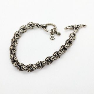 アクアシルバー(AQUA SILVER)のAQUA SILVER アクアシルバー アラベスク ブレスレット 約58g(ブレスレット)