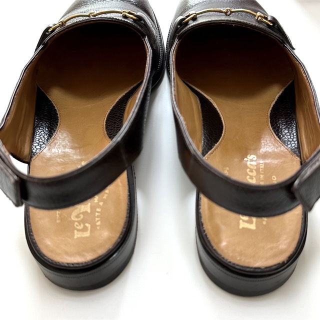 ENZO BONAFE(エンツォボナフェ)の別注　レユッカス　グレインレザー　ビットローファー　サンダル　40.5 41 メンズの靴/シューズ(スリッポン/モカシン)の商品写真