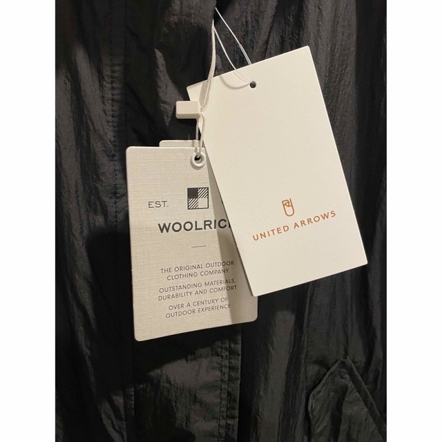 WOOLRICH(ウールリッチ)の売り切れました<WOOLRICH＞ANORAKパーカー　ブラック新品タグ付き レディースのジャケット/アウター(ナイロンジャケット)の商品写真