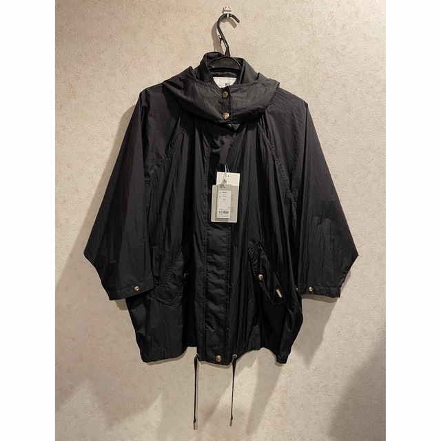 WOOLRICH(ウールリッチ)の売り切れました<WOOLRICH＞ANORAKパーカー　ブラック新品タグ付き レディースのジャケット/アウター(ナイロンジャケット)の商品写真