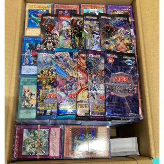 遊戯王 8000枚 スーパー以上100枚 未開封パック 10パック セット(その他)