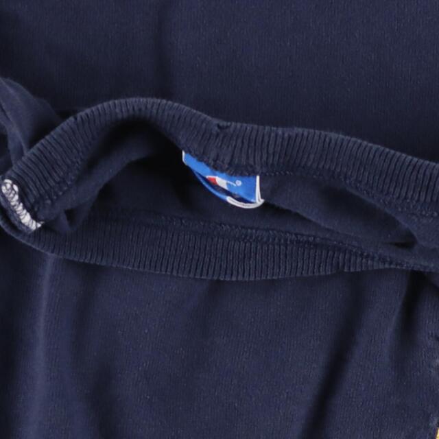 ノートルダム大学 90s アーチロゴ刺繍 ナイロンジャケット L紺 チャンピオン - 6