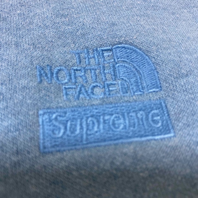 supreme THE NORTH FACE スウェット　ターコイズブルー　XL