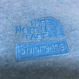 シュプリーム(Supreme)のsupreme THE NORTH FACE スウェット　ターコイズブルー　XL(スウェット)