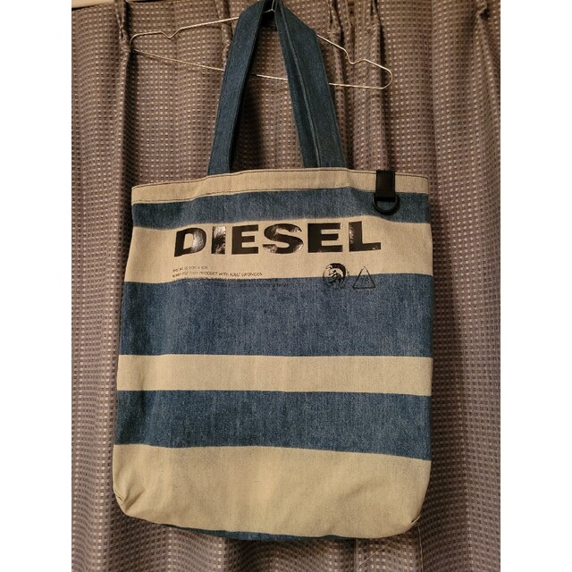 DIESEL　ディーゼル　トートバッグ　デニム　ビッグサイズ　かわいい