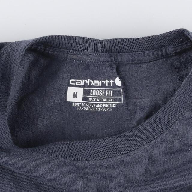 カーハート Carhartt Loose Fit 半袖 ワンポイントロゴポケットTシャツ メンズL /eaa318693
