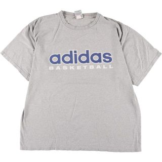 アディダス(adidas)の古着 80~90年代 アディダス adidas スポーツプリントTシャツ メンズXXL ヴィンテージ /eaa321699(Tシャツ/カットソー(半袖/袖なし))