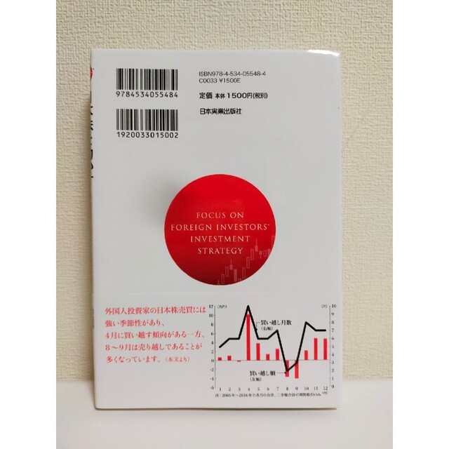 日本株を動かす外国人投資家の儲け方と発想法 Ｎｏ．１ストラテジストが教える エンタメ/ホビーの本(ビジネス/経済)の商品写真