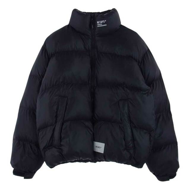 WTAPS ダブルタップス ダウンジャケット 22AW 222BRDT-JKM04 BIVOUAC JACKET NYLON. RIPSTOP. FORTLESS 耐久撥水加工 OEKO-TEX ダウン ジャケット ブラック系 02