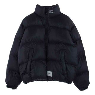 ダブルタップス(W)taps)のWTAPS ダブルタップス ダウンジャケット 22AW 222BRDT-JKM04 BIVOUAC JACKET NYLON. RIPSTOP. FORTLESS 耐久撥水加工 OEKO-TEX ダウン ジャケット ブラック系 02【中古】(その他)