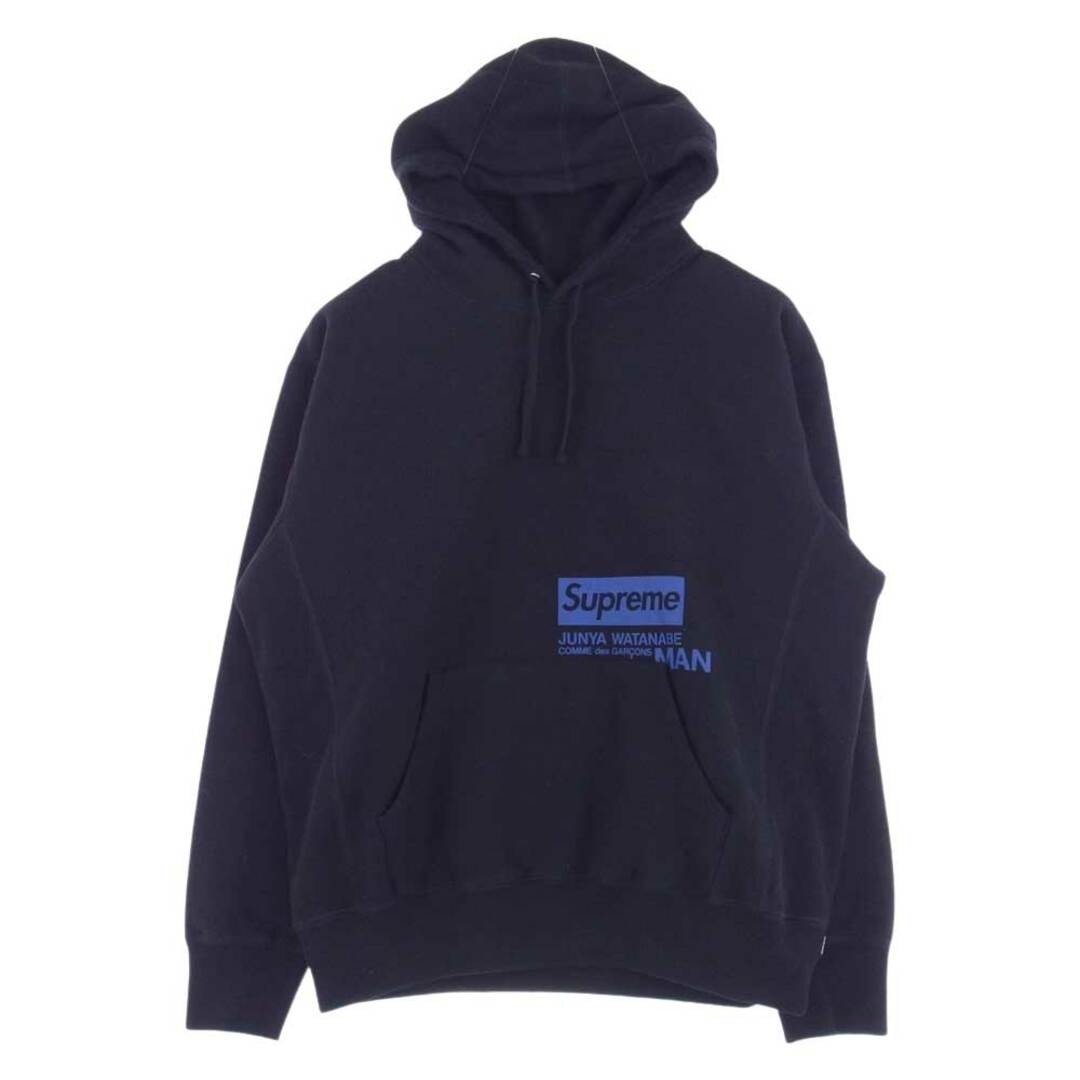 Supreme シュプリーム パーカー 21AW JUNYA WATANABE COMME des GARCONS MAN ジュンヤワタナベ コムデギャルソン Hooded Sweatshirt スウェット パーカー ブラック系 M約54cm着丈