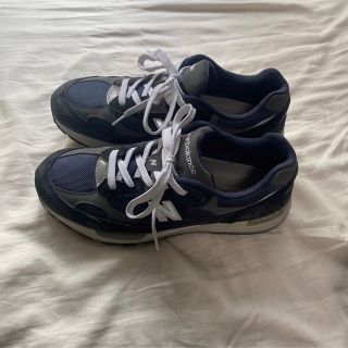 new balance 992 navy(スニーカー)