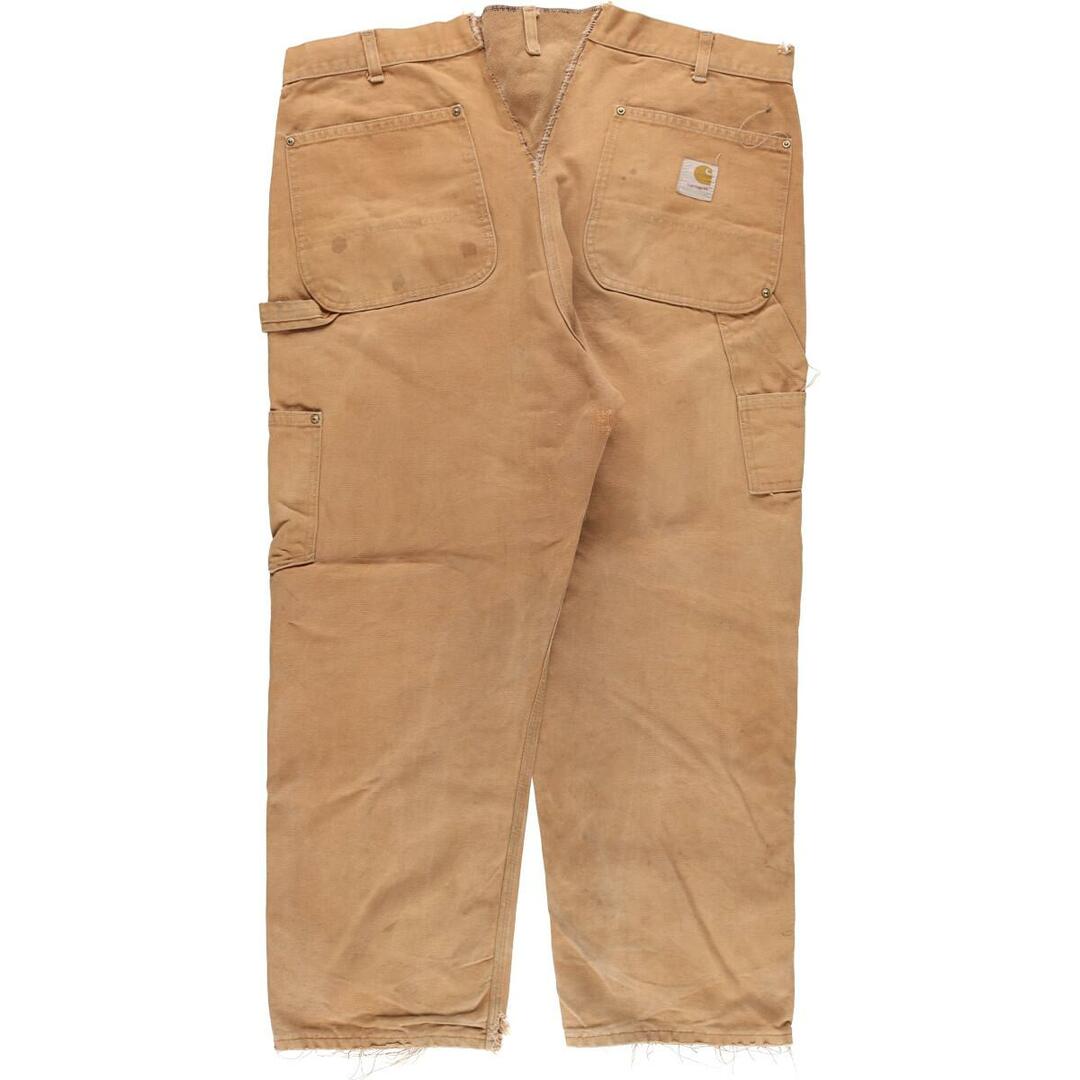 古着 ビッグサイズ カーハート Carhartt ダブルニー ダック地 ペインターパンツ USA製 メンズw43 /eaa314368