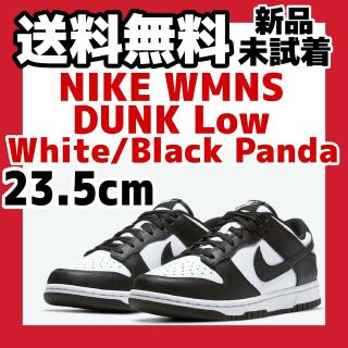 ナイキ(NIKE)の23.5cm Nike WMNS Dunk Low White Black(スニーカー)