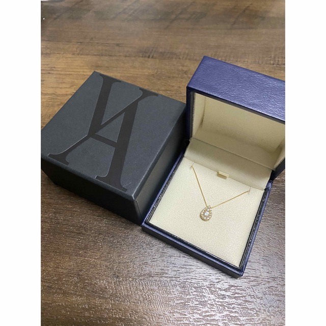 Vendome Aoyama(ヴァンドームアオヤマ)のヴァンドームアオヤマ　K18 0.34 ダイヤ　ネックレス レディースのアクセサリー(ネックレス)の商品写真