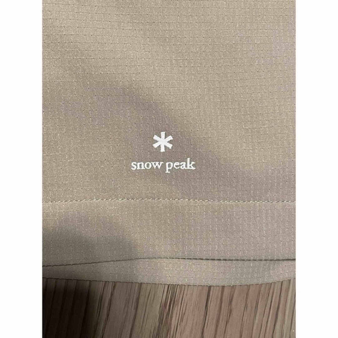 Snow Peak(スノーピーク)のスノーピーク snow peak ハーフパンツ S 黒、ベージュ 2枚 メンズのパンツ(ショートパンツ)の商品写真