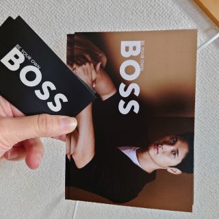 ボス(BOSS)の新品未使用ボスBOSSキャップ大谷翔平ポストカード(応援グッズ)