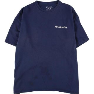 コロンビア Columbia 半袖 両面プリント プリントTシャツ メンズXL /eaa260314