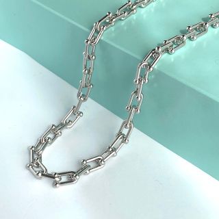 1点物！　新品 Uチェーン ネックレス メンズ レディース　ハードウェア リンク(ネックレス)