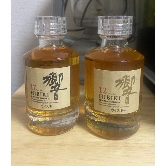 サントリー響17年 ミニボトルと響12年ミニボトル 各種2個 買得 www