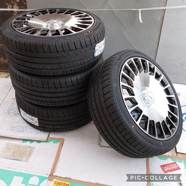 Vクラス W447 20インチタイヤとホイール付き 245/40R20 245/