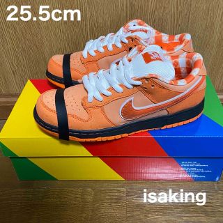 ナイキ(NIKE)のConcepts×Nike SB Dunk Low Orange Lobster(スニーカー)