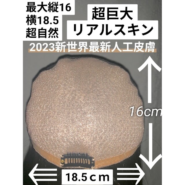 高級レミー100%　フルウィッグ　ロング艶髪　最新3D+リアルスキン　超自然