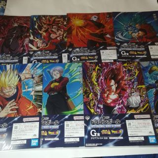 ドラゴンボール(ドラゴンボール)のドラゴンボールスーパー　クリアファイル全８種セット　【新品未使用品】(クリアファイル)