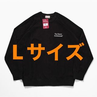 ワンエルディーケーセレクト(1LDK SELECT)のLサイズ ennoy ROUND NECK PULLOVER 黒 未開封(ニット/セーター)