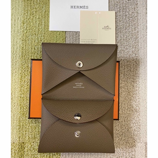 hermes エルメス カルヴィデュオ エトゥープ ファッションの通販 51.0