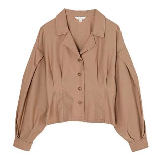 マウジー(moussy)のmoussy WIDE SLEEVE TUCK シャツ　ワイド　長袖(その他)