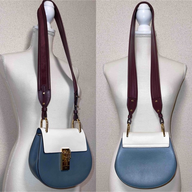 クロエ Chloe クロコ型押し ショルダーバッグ 極美品 レディースのバッグ(ショルダーバッグ)の商品写真