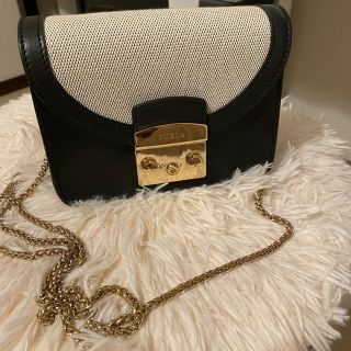 フルラ(Furla)のFURLA フルラショルダーバッグ　メトロポリス　ブラック(ショルダーバッグ)