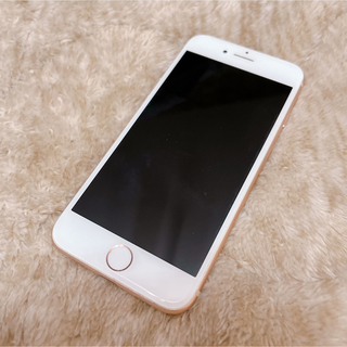 アイフォーン(iPhone)のApple⭐︎iPhone8 64GB ゴールド　SIMフリー　本体のみ(スマートフォン本体)