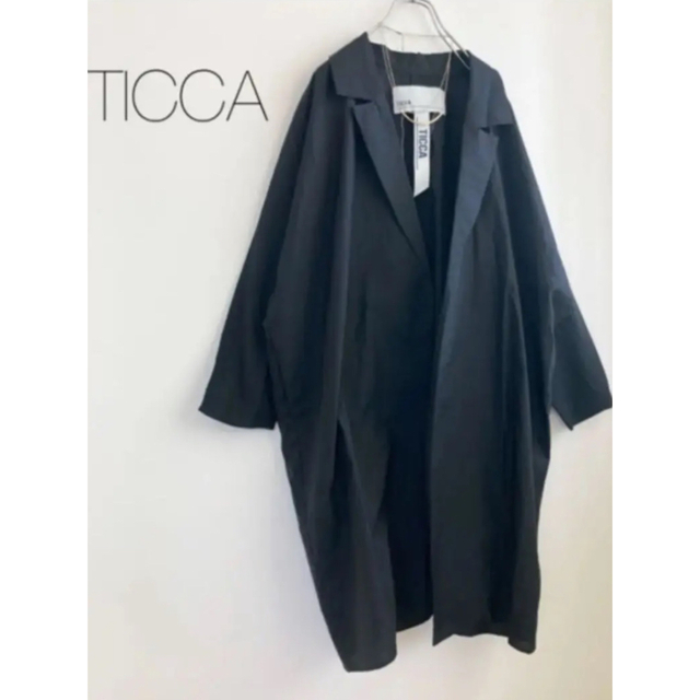 TICCA/ティッカ　Topper COAT コットンオーバーサイズ アウター98ｃｍ 身幅