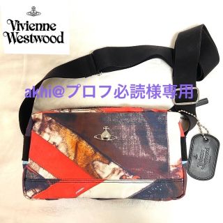 ヴィヴィアンウエストウッド(Vivienne Westwood)の希少ヴィヴィアンウエストウッド  ユニオンジャック ショルダーバッグ キャンバス(ショルダーバッグ)