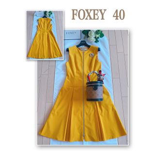 週末特価！＊極美品＊FOXEY レイニーワンピース42