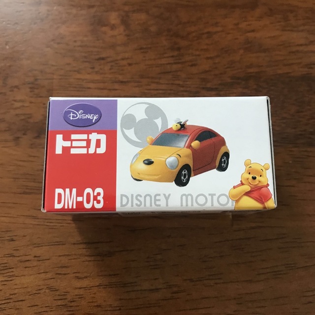 Disney(ディズニー)の新品、ディズニーモータースDM-03 DM-03 コロットくまのプーさん  エンタメ/ホビーのおもちゃ/ぬいぐるみ(ミニカー)の商品写真
