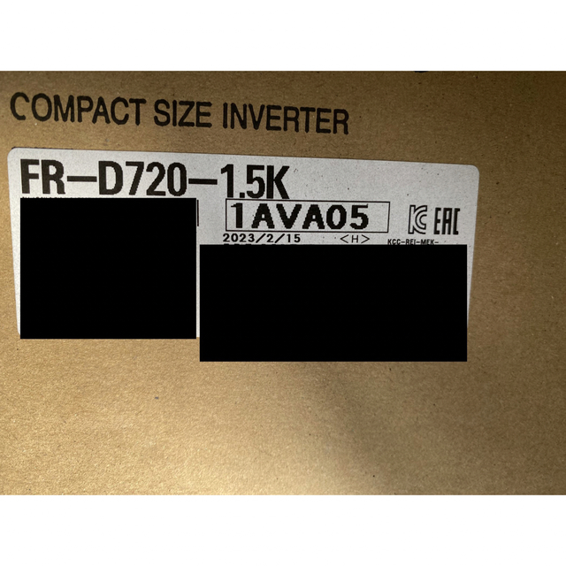 インバータ FR-D720-1.5K 1台 - 5