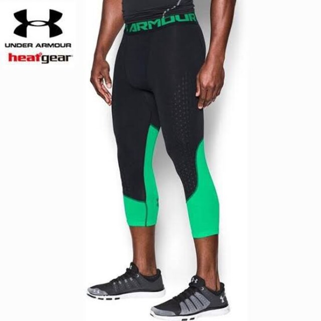 UNDER ARMOUR(アンダーアーマー)の定価¥7,700 アンダーアーマークールスイッチ コンプレッション3/4 メンズのレッグウェア(レギンス/スパッツ)の商品写真