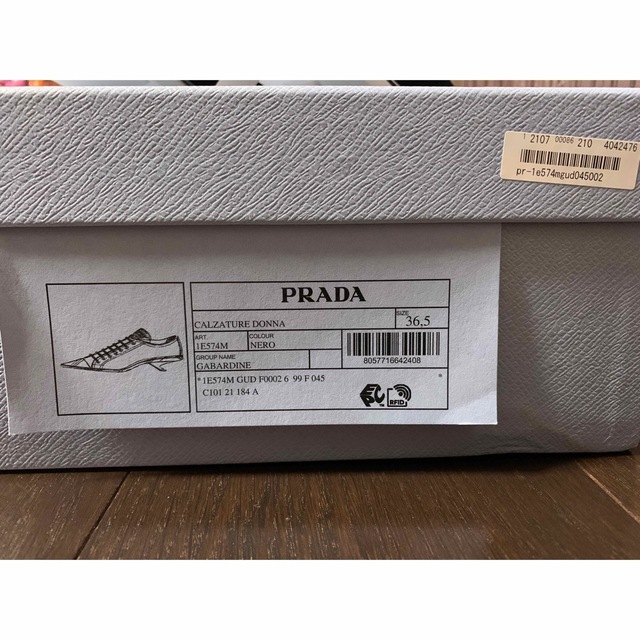 新品・未使用 プラダ シューズ シンセシス ブラック レディース